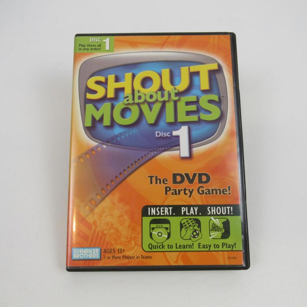 Hasbro Shout About‎ Movies#1 DVD in very good condition